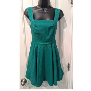 ASOS Short Teal Sleeveless Casual Dress (Women's Size 6 US)